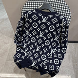 Side profile of Louis Vuitton luxury clothing with everyday silhouette