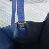 Close-up detail of statement signature women's handbag – women's everyday handbag