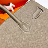 Close-up detail of modernist bag design