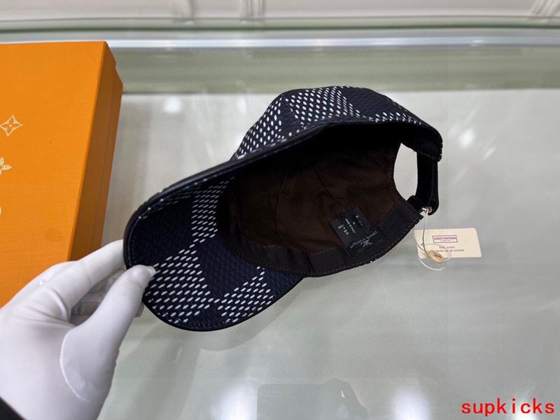 Side view of Louis Vuitton unisex cap