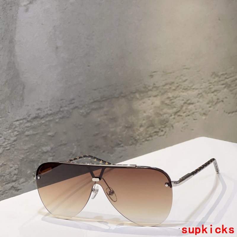 Front view of Louis Vuitton unisex sunglasses