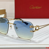 Full view of Cartier unisex sunglasses