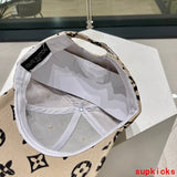 Close-up detail view of Louis Vuitton unisex cap