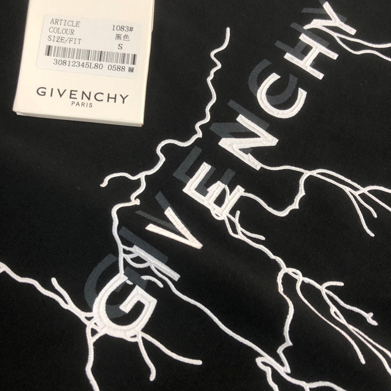 Front view of Givenchy luxury clothing with tailored silhouette
