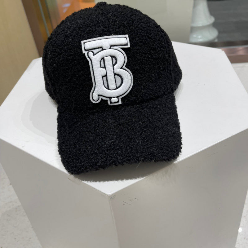 Front view of Burberry unisex cap