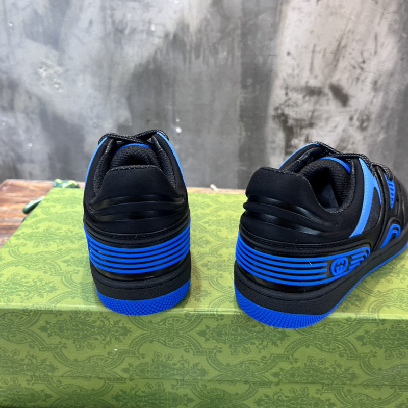 Gucci sneakers detailed view showing premium designer craftsmanship
