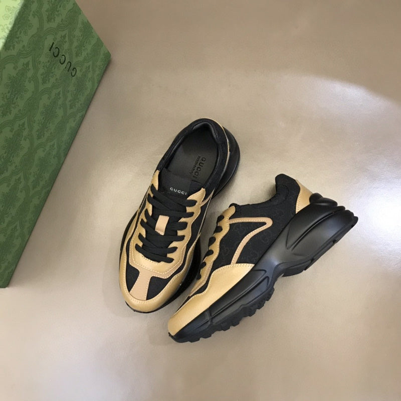 Gucci two-tone luxury sneakers view 9 streetwear statement look