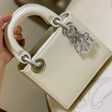 Handle and strap detail of everyday-luxe structured women's handbag – women's everyday handbag