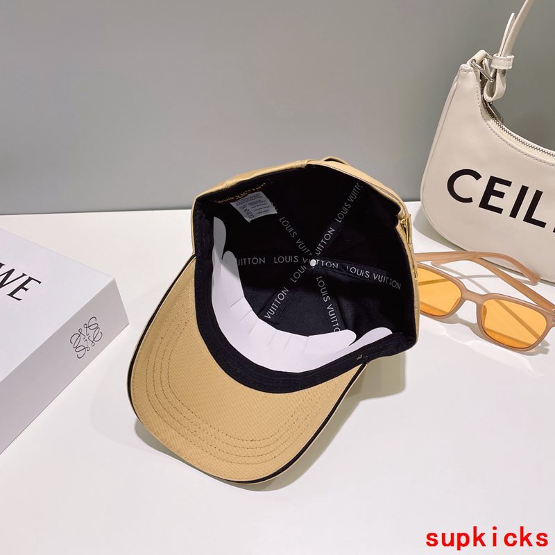 Side view of Louis Vuitton unisex cap