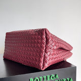 Contemporary Vegan Leather Handbag - Smooth Faux-Leather Exterior | Women's Designer-Inspired Purse #1596 - texture close-up (image 9) of designer-inspired handbag
