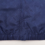 Back view of Louis Vuitton luxury clothing with monogram-inspired silhouette