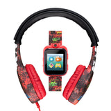Front view of PlayZoom unisex red watch