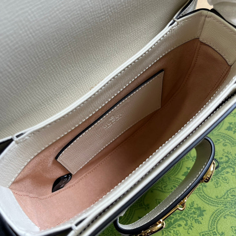 Side profile of classic sleek women's handbag – women's everyday handbag