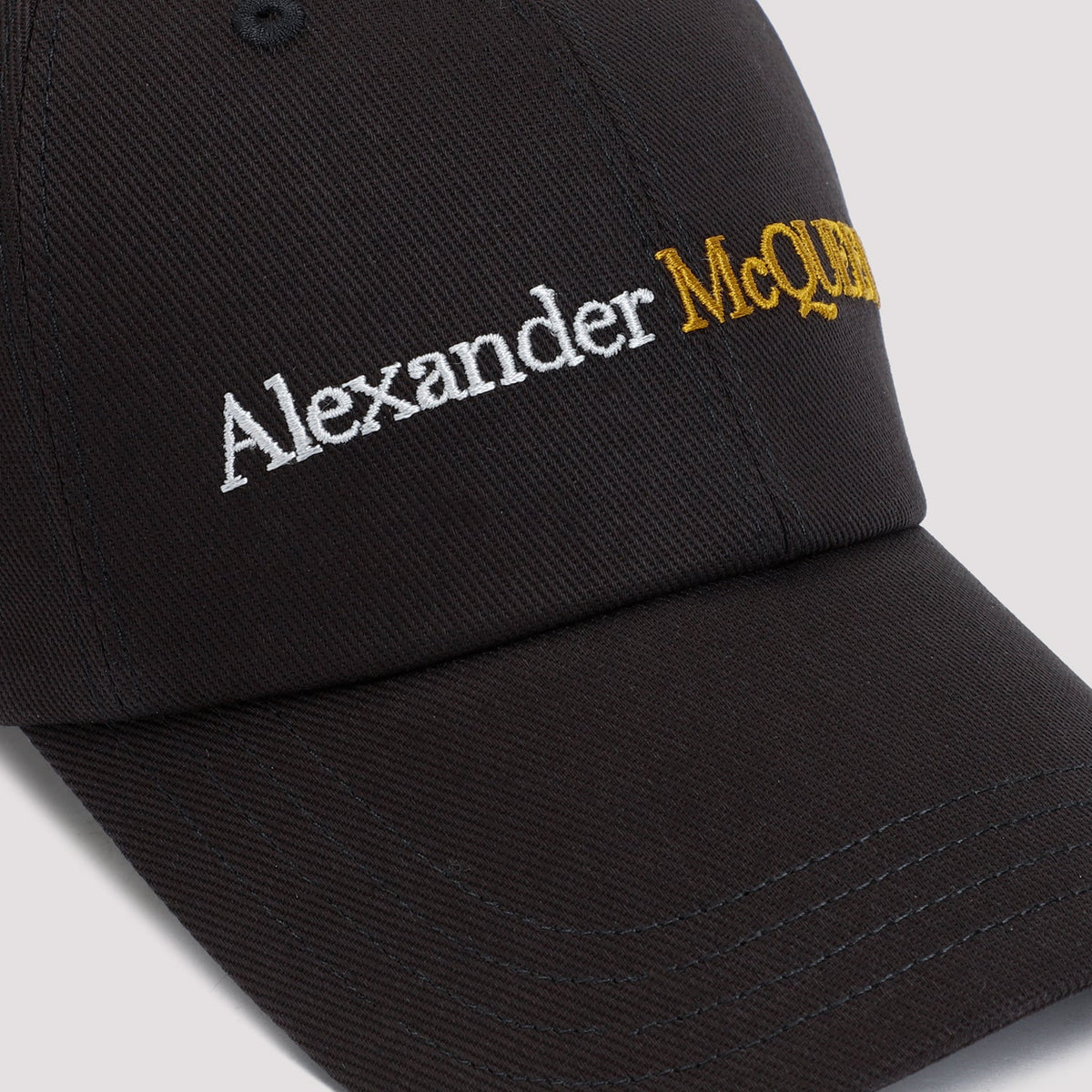 Alexander McQueen Hats? Alexander Mcqueen Classic Logo Bicolor Hat Men Casual Everyday Designer Cap