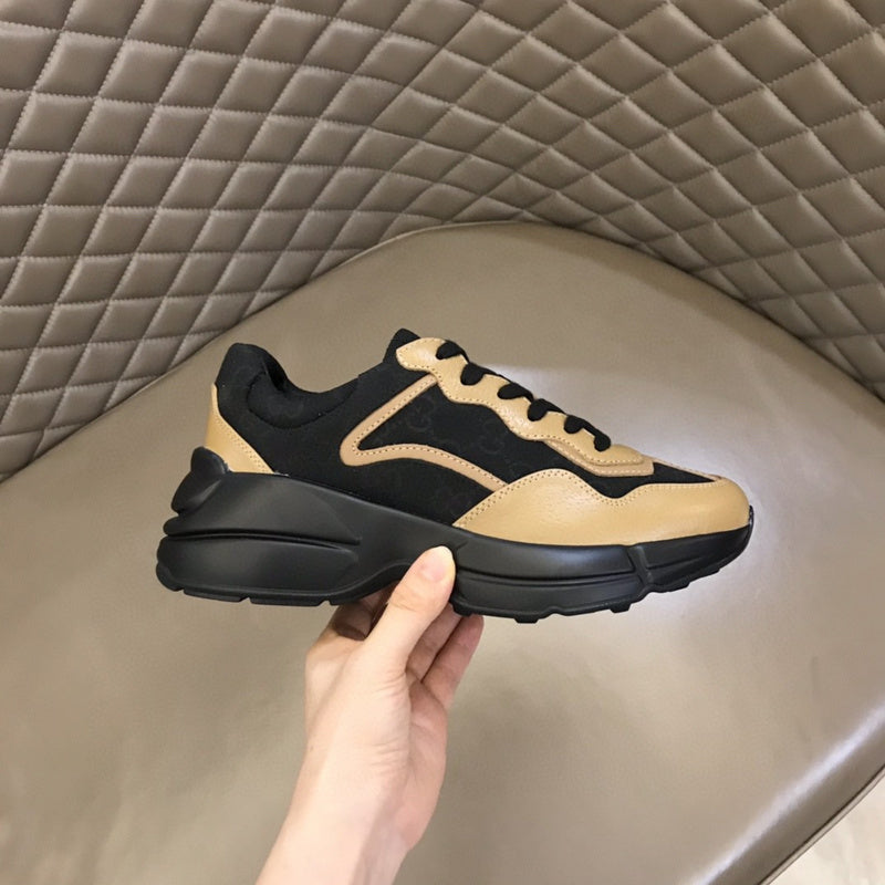 Gucci two-tone luxury sneakers view 5 streetwear statement look