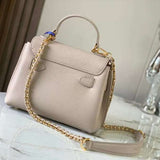 Close-up detail of modern sleek women's handbag – women's premium purse