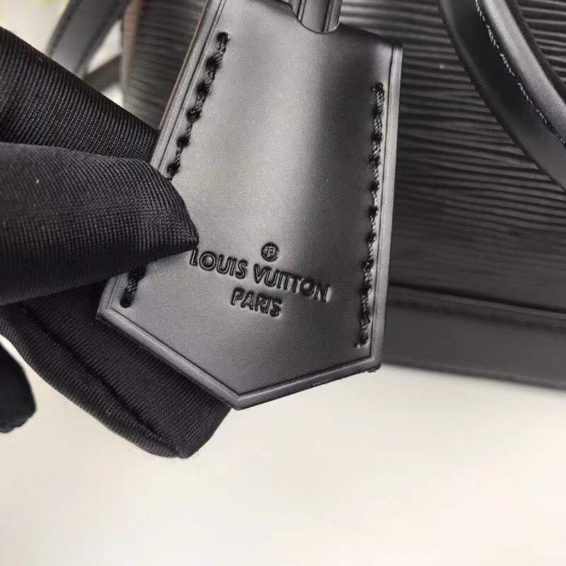 Back view of classic signature women's handbag – women's luxury handbag