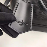 Back view of classic signature women's handbag – women's luxury handbag
