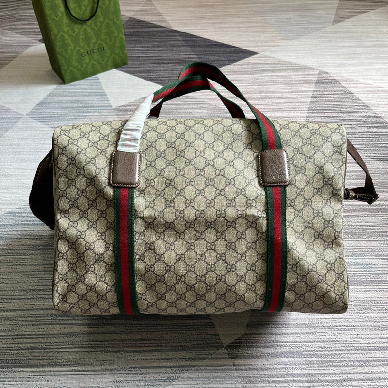 Front view of classic signature women's handbag – women's statement bag