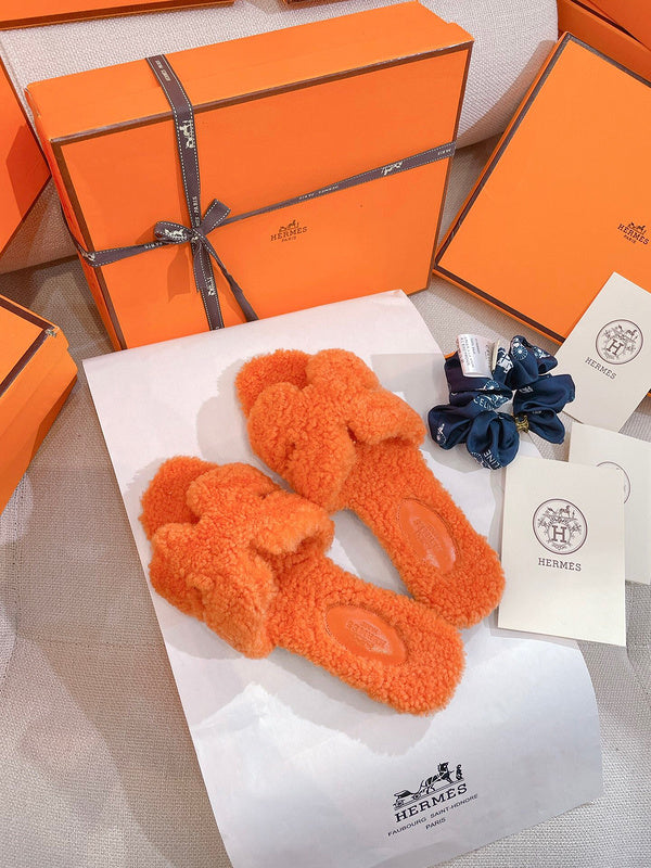 Hermes shoes Style 289 - packaging and accessories (alternate angle)