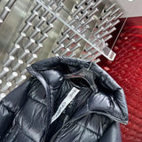Front view of Rhude luxury clothing with signature branding