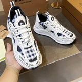 Burberry shoes Style 078 - top view showing design