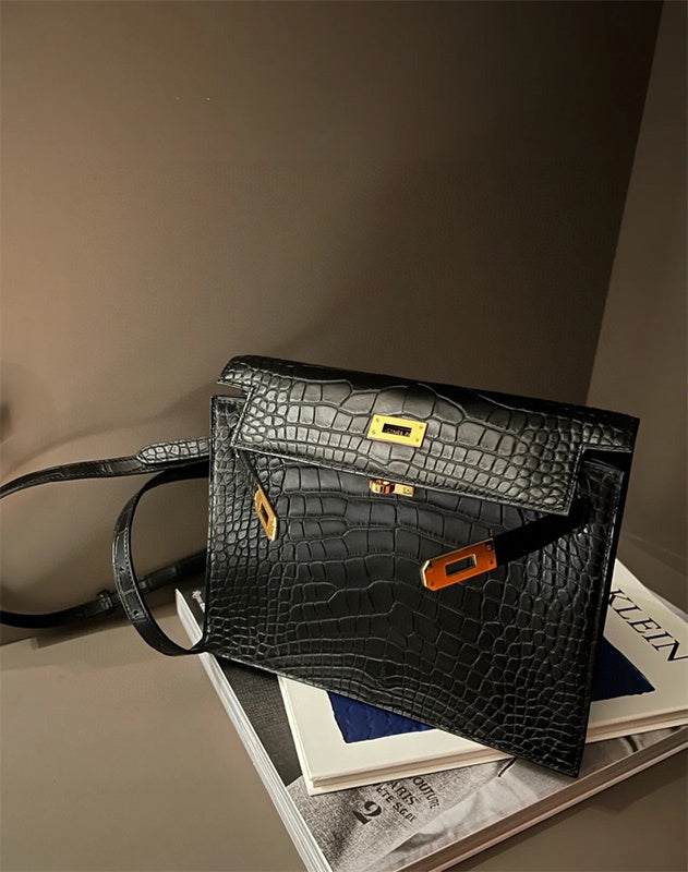 Smart handbag styled for everyday wear