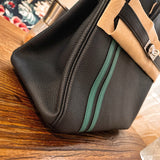 Interior view of sculpted premium bag