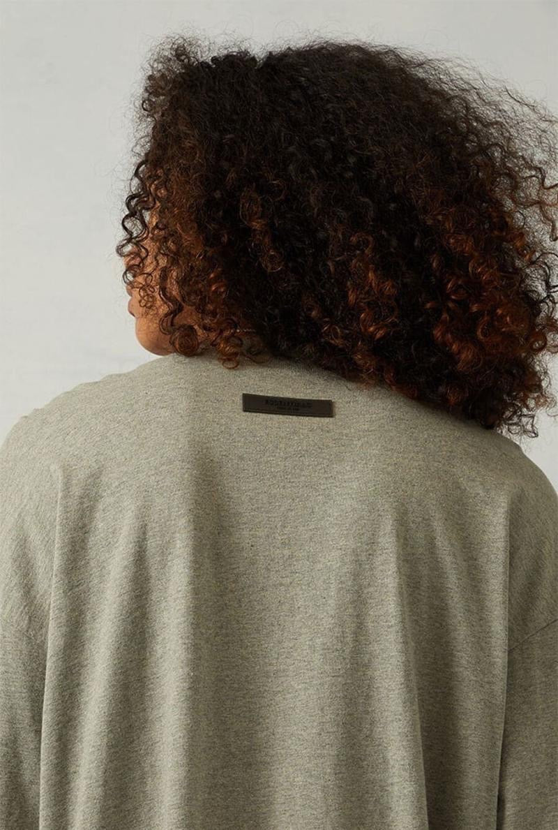 Fear of God Essentials Long T-shirt – luxury designer t-shirt at Bellvora