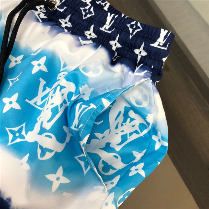 Close-up detail shot of Louis Vuitton cotton t-shirt with streetwear-inspired cut