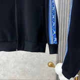 Front view of Louis Vuitton luxury clothing with runway-inspired design