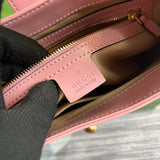 Side profile of statement modern women's handbag – women's premium purse