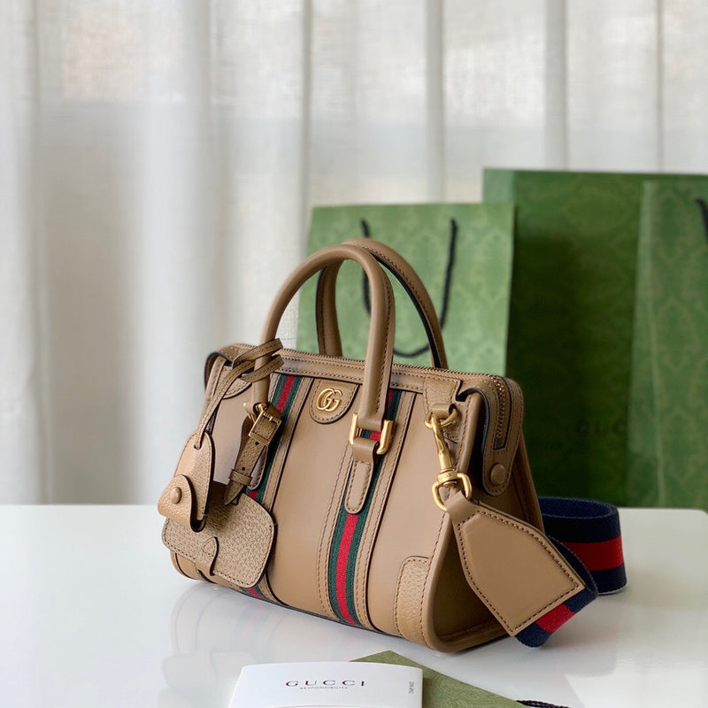 Top view of statement polished women's handbag – women's everyday handbag