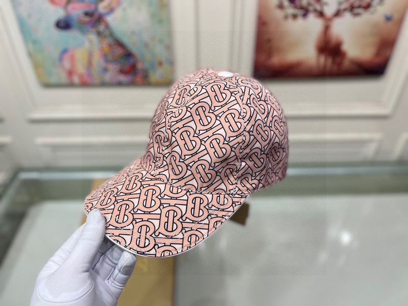 Full view of Burberry unisex cap