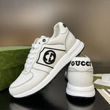 Gucci clean off-white luxury sneakers view 5 premium leather build