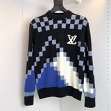 Back view of Louis Vuitton luxury clothing with contemporary cut