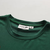 Back view of Lacoste luxury clothing with tailored silhouette