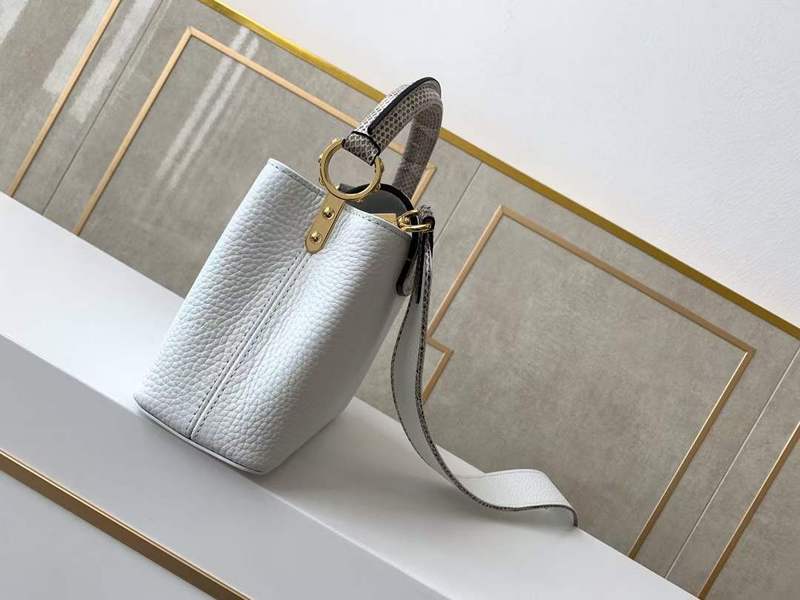 Close-up detail of polished chic women's handbag – women's luxury accessory