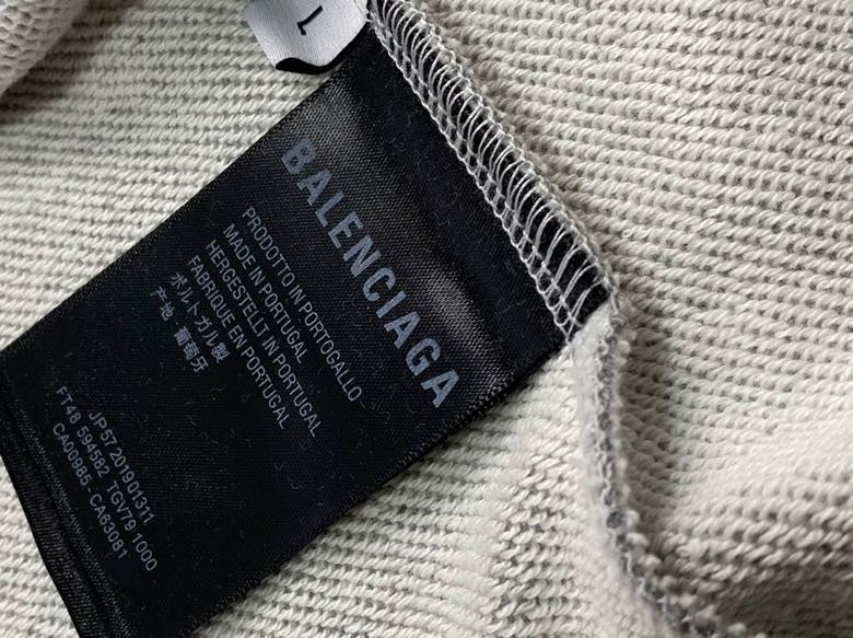 Close-up of Balenciaga designer clothing craftsmanship