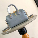  Understated crossbody bag front view