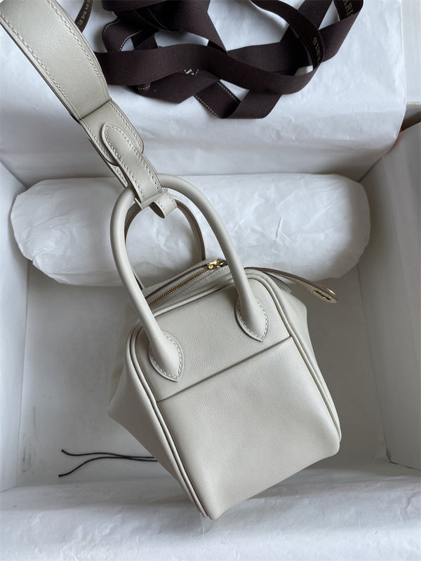 Close-up detail of polished bag design