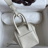 Close-up detail of polished bag design