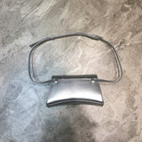 Elegant Premium PU Leather Handbag - Modern Structured Build | Women's Luxury Handbag #1007 - texture close-up (image 9) of designer-inspired handbag