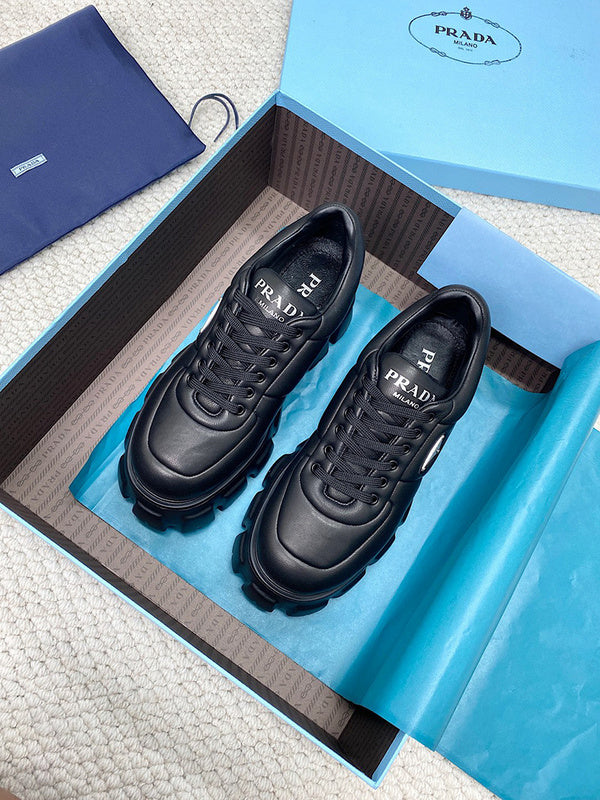 Prada designer shoes full view