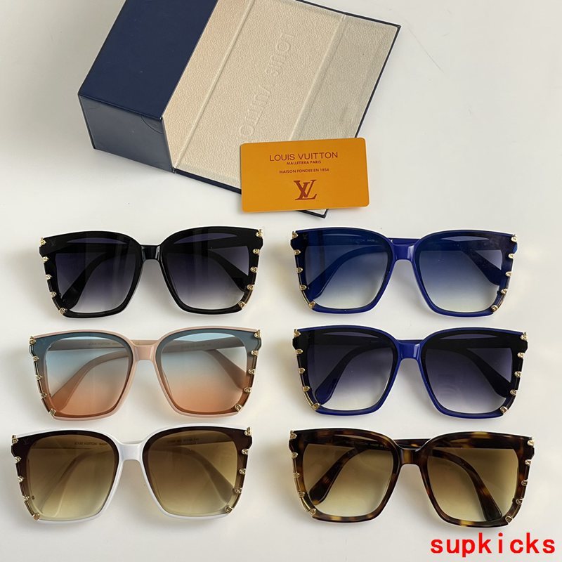Lifestyle view of Louis Vuitton unisex sunglasses