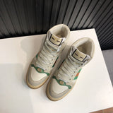 Gucci all-black luxury sneakers view 5 heritage-inspired look