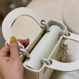 Interior view of everyday-luxe structured women's handbag – women's everyday handbag