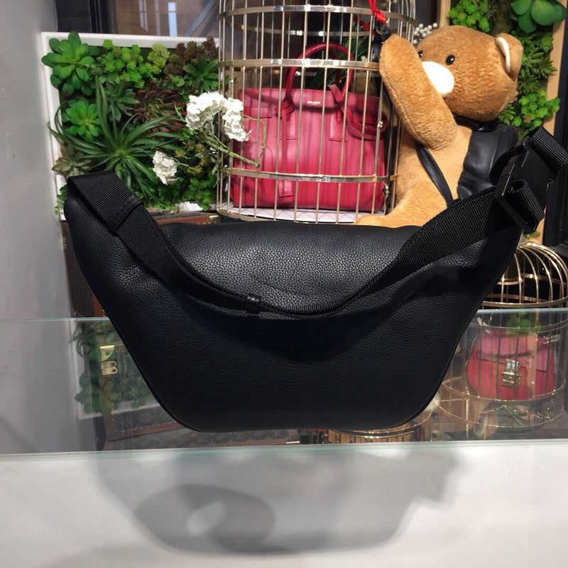 Elegant Vegan Leather Handbag - Smooth Faux-Leather Exterior | Women's Luxury Handbag #228 - back view (image 4) of designer-inspired handbag