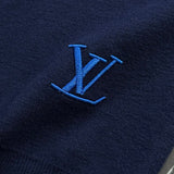 Front view of Louis Vuitton luxury clothing with contemporary cut