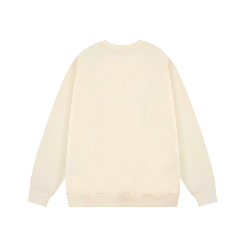 Side profile of Gucci luxury clothing with contemporary cut